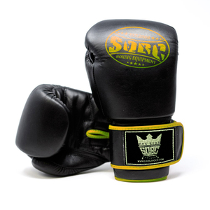 Guantes de boxeo de Entrenamiento Personalizados negros Mejor diseño Kickboxing MMA Guantes y guantes Muay Thai - Product Image 4