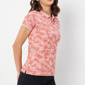 El último diseño de camisetas polo Causal Wear Camisetas Polo de color personalizado con logotipo personalizado - Product Image 5