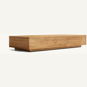 Muebles de mesa para la terraza o para tomar café con un estilo moderno y sencillo, hechos de madera de teca de buena calidad. - Product Image 3