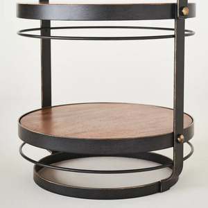 Servidor de pasteles de metal de 2 niveles de alta calidad, último diseño, forma redonda, postre, aperitivos, precio de soporte - Product Image 6