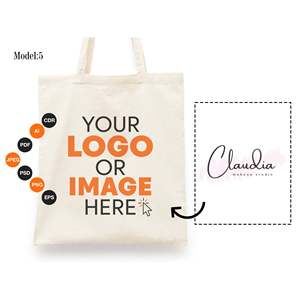 Bolsas de Regalo de Algodón Reciclable con Logotipo del Festival de Halloween Impreso Personalizadas con Nombre para Niños - Product Image 5