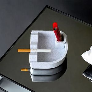 Cenicero Moderno de Resina para el Hogar, Dormitorio, Habitación de Invitados, Sala de Estar, Mesa de Comedor, Restaurante, Bar - Product Image 2