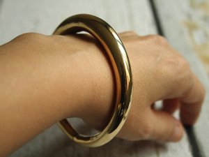 Brazalete de latón a la moda para mujer, joyería de moda, pulsera chapada tradicional al por mayor, conjunto de brazaletes para niñas y mujeres - Product Image 3