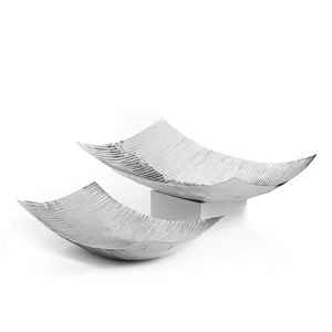 Vajilla de Metal martillado chapado en oro de primera calidad, bandeja de servicio de desayuno de comida, bandeja decorativa de transporte de alimentos al por mayor - Product Image 2