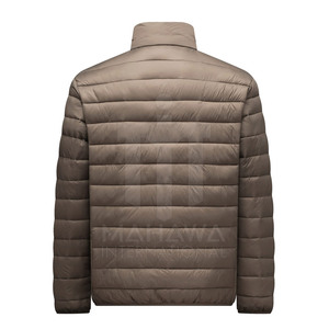 <b>Top</b> Selling <b>Men's</b> Puffer Jacket for Winter Comfortable Outdoor Use with Stand Collar Front Logo Breathable and in Stock - Product Image 2