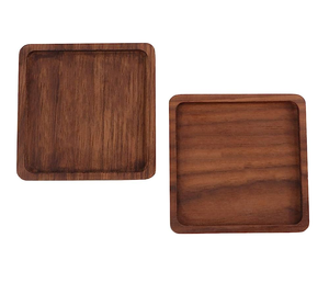 Dessous de verre rond en bois nidification café vaisselle pièce maîtresse pièce personnalisée sous-verres en bois meilleure vente - Product Image 2