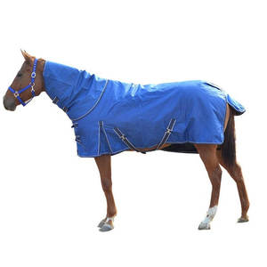 Classic Fit Adjustable Horse Rugs Designed for Everyday Use All Season Comfortable Horse Rugs for Indoor and <b>Outdoor</b> Riding - Product Image 4
