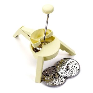 "4-in-1 Double Disc <b>Vegetable</b> Slicer by EASY ACEA-Assorted Colors 2519 Model" - Product Image 1