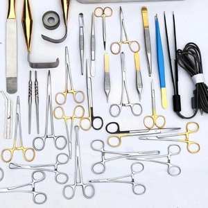 Ensemble d'instruments de chirurgie mammaire Tebbetts, 38 pièces, kit chirurgical d'augmentation mammaire, qualité médicale, réutilisable, orthopédique pour chien - Product Image 2