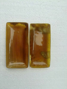 Bandeja de servicio de cuerno de buey de vaca de búfalo Natural respetuosa con el medio ambiente hecha a mano de Vietnam Apto para lavavajillas uso doméstico pulido - Product Image 3