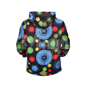 Nueva llegada Sudadera con capucha de los hombres por encargo Sublimación informal Tejido de punto Forrado Patrón sólido Poliéster/Material de algodón Venta en línea - Product Image 2