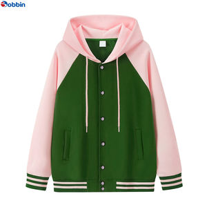 Veste universitaire à capuche pour homme grande taille, tendance, vintage, style américain, baseball, collège, lycée, vente chaude - Product Image 6