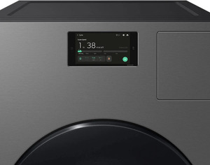 Sur mesure 5,3 Cu. Lave-linge séchant tout-en-un à chargement frontal, classe énergétique 1, écran tactile, acier inoxydable - Product Image 1
