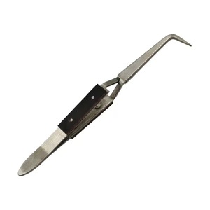 Pinzas antiestáticas negras para trabajos artesanales/pinzas Esd mecánicas electrónicas industriales/pinzas de soldadura - Product Image 3