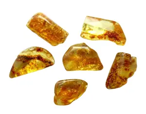 Cabochon naturel jaune ambre pologne prix de gros