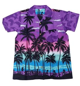 Camisa hawaiana de manga corta para hombre, ropa para fiesta en la playa, con estampado de palmera, el precio más bajo - Product Image 1