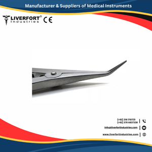 Calibrador Castroviejo chapado en oro de acero inoxidable alemán de grado superior, Manual de medición oftálmica de ortodoncia Dental curvada de 40mm - Product Image 4