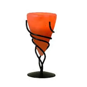 Porte-bougie en fer forgé, différents designs, tailles personnalisées, vente en gros, artisanat naturel - Product Image 3