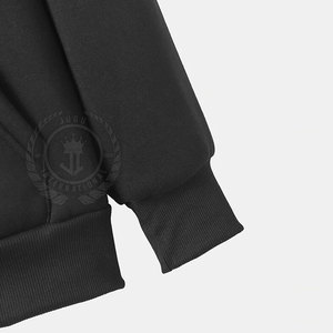 Nueva llegada de calidad superior de invierno sólido con capucha cremallera sudaderas con capucha ropa informal transpirable 100% algodón para adultos - Product Image 5