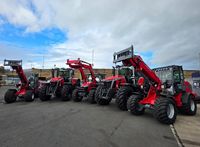Massey Ferguson 60 PS bis 200 PS Mini-Raupentraktor mit Schnellwechselschaufel, Gartentraktor zum Verkauf nach Mexiko/USA