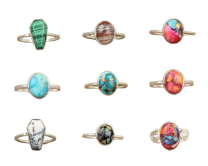 Labradorita de Forma Marquesa de 8x16 mm con Engaste de Bisel Liso en Plata de Ley 925, Diseño Exclusivo Hecho a Mano con Calidad Superior para Mujer - Product Image 3