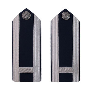 Bán buôn cặp USAF lộn xộn ăn mặc cứng vai bảng brigadier thiết kế chung với các tính năng màu đen bạc thoải mái - Product Image 6