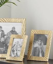 Cadre photo en bois de manguier au design moderne Cadre décoratif pour table Pliant Style naturel - Product Image 5