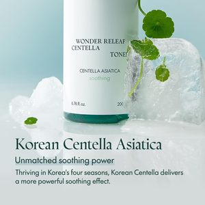 Producto coreano para el cuidado de la piel Vegano Cuidado facial Centella Skin Toner PURITO Seoul Wonder Releaf Centella Toner 200ml - Product Image 4