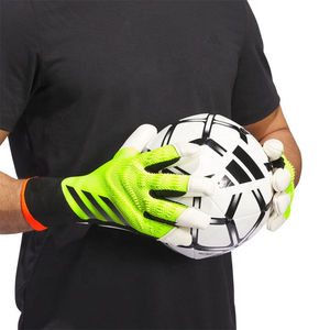 Gants de gardien de but de football en cuir professionnel avec une forte adhérence Design respirant Dragonne sécurisée antidérapante pour une utilisation en extérieur - Product Image 6