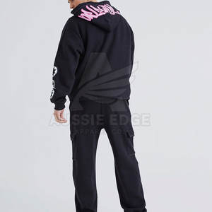 Chándal DTG de alta calidad con cuello redondo, talla grande, chándal DTG informal para adultos - Product Image 2