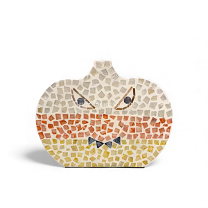 Adorno Decorativo de Calabaza de Halloween Hecho a Mano con Madreperla, Elegante Decoración Natural de Lujo para Mesa del Hogar de Vietnam - Product Image 2