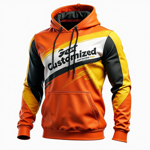 Sudaderas Extra Grandes para Hombre, Personalizadas, de Algodón Mezclado, Estilo Urbano, Ropa de Moda, Duraderas, Sublimadas, Básicas para Invierno - Product Image 3