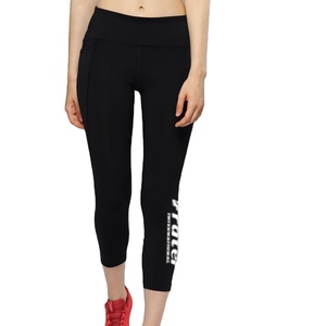 High Waist Quick Dry Stretchy <b>Booty</b> Tights Gym Wear Women Yoga Legging With Custom Logo - Product Image 1