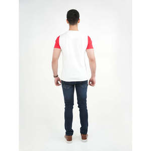 RAFA 100% Cotton Casual Graphics T-Shirt Slim Fit 220g Jersey Fashion Streetwear with <b>Animated</b> Solid Patterns Printed T-Shirts - Product Image 4