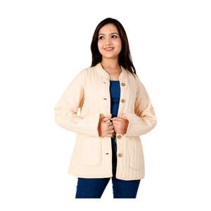 Stylish Boho Black Cotton <b>Jacket</b> <b>for</b> <b>Women</b> Solid Color Party Wear Coat, Trendy Casual Outerwear, Elegant <b>Lightweight</b> Layer - Product Image 1