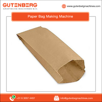 Nueva Máquina Automática Multifuncional para Fabricar Bolsas de Papel con Fondo Plegado MB 350JD (7300x2260x2000mm) para Plantas de Producción y Venta Minorista
