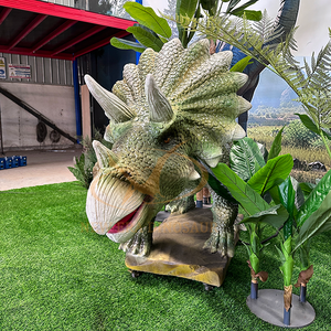 Modelo <span class=keywords><strong>de</strong></span> dinosaurio animado realista para parques temáticos, aventura interior, centros comerciales, aeropuertos, guardería, jardín <span class=keywords><strong>de</strong></span> infantes, metal - Product Image 6