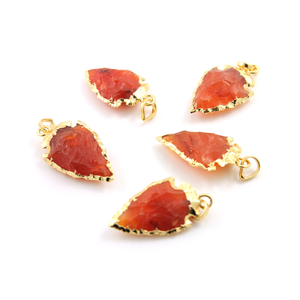 Entrega global, colgante de punta de flecha Vintage, paz interior, crecimiento espiritual, niños, símbolo religioso hindú, latón galvanizado - Product Image 3