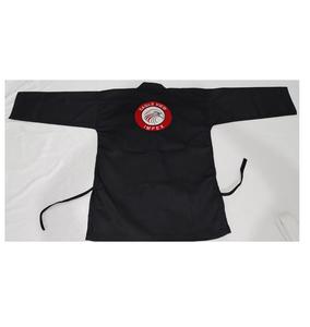 Usine directe léger poids moyen coton karaté uniforme noir blanc pantalon ceinture qualité OEM Service pour Arts martiaux porter - Product Image 4