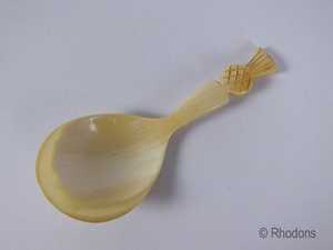 ช้อนทำจากเขาควายคุณภาพสูงจากอินเดีย ทำด้วยมือ เป็นมิตรกับสิ่งแวดล้อม ด้ามยาว ดีไซน์ใหม่ ขนาดปรับแต่งได้ สำหรับใช้กับชาและอาหาร - Product Image 2