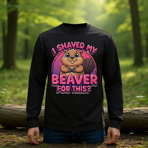 Me di una afeitada para esta camiseta de manga larga. - Product Image 3