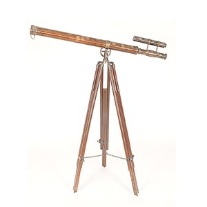 Support de télescope 102 cm, modèle d'exposition 101,6Lx6,6Wx157,5H cm, design côtier, aluminium léger, pour table, artisanat ancien et moderne - Product Image 1
