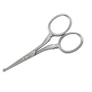 High Quality 2Pc Set Professional Eyebrow Beauty Curved <b>Cuticle</b> Scissors Manicure Clipper Sharp Stainless Steel Mirror Finish - Product Image 6