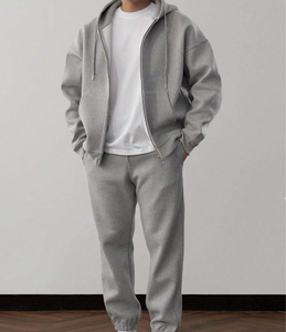 Ensemble de survêtement unisexe de haute qualité, sweat-shirt et pantalon de jogging, 2 pièces, survêtement décontracté, taille XL, pantalon cargo personnalisé, survêtement pour homme - Product Image 3