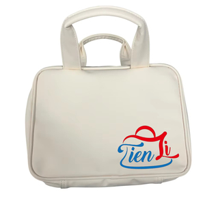 กระเป๋าเครื่องสำอางแบบพกพา น้ำหนักเบา ความจุขนาดใหญ่ ซิปไนลอน - Product Image 1