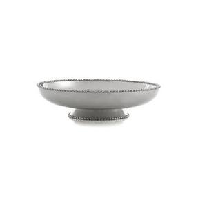 Galvanized Single Tier Designer Metal Cake Stand Natural Look with Fashionable Edge Tray Available <b>for</b> <b>Sale</b> - Product Image 6