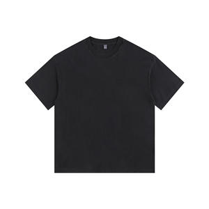 Venta al por mayor de alta calidad ácido lavado Vintage pesado hombres camiseta logotipo personalizado de gran tamaño 100% algodón de talla grande camiseta para hombres - Product Image 3