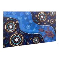 Panneau mural infrarouge Yandiya 800W, impression UV 595*1195mm, toile aluminium qualité musée, contrôle par application, plafond, garantie 5 ans, carbone