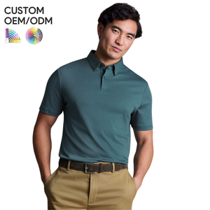 Camisa Casual de Algodón Tejido Transpirable para Hombre, Fabricante OEM ODM |   Camiseta de Manga Corta con Logotipo Personalizado para Marcas de Marca Privada - Product Image 1