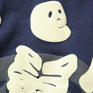 Nouvelle arrivée Tissu doux été bouffée impression T-shirts tenue unique nouveau style bouffée impression T-Shirt - Product Image 6